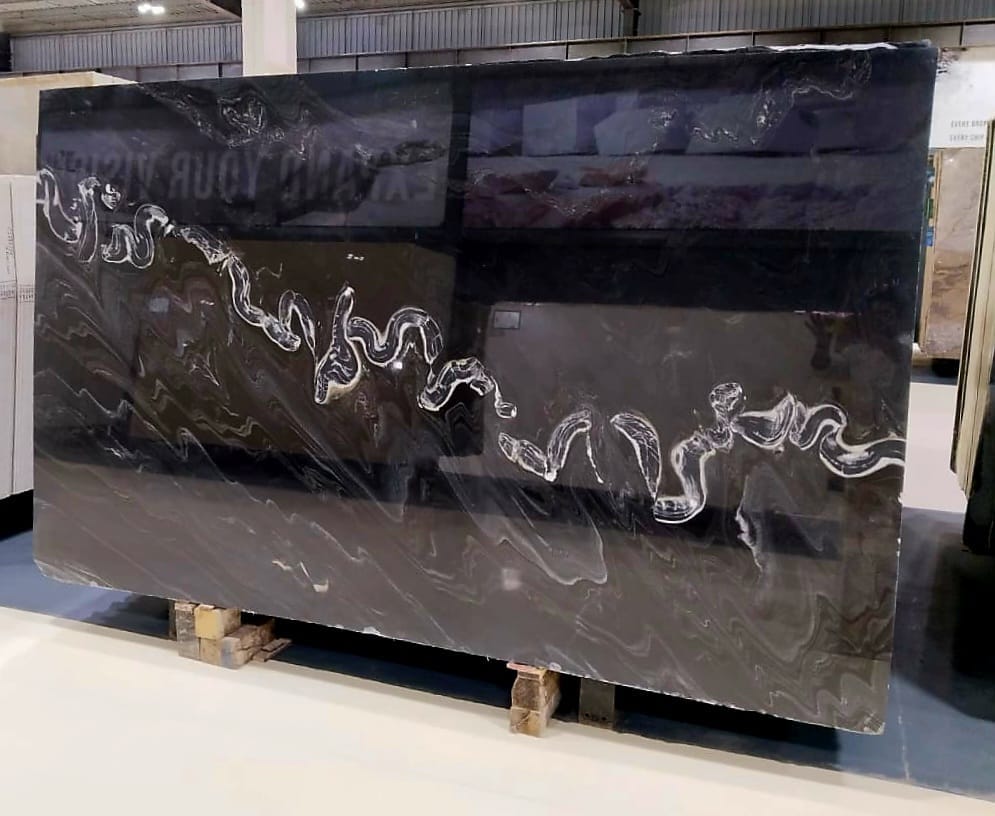 Black Wave Marble