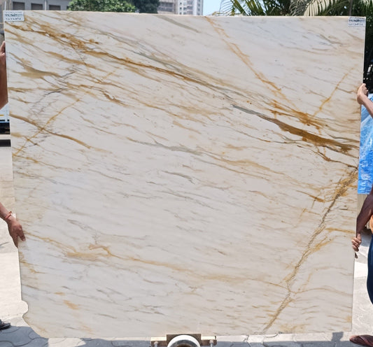 Golden Michaelangelo Marble