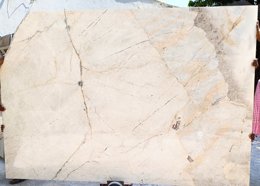 Cream White Monteblanc Quartzite
