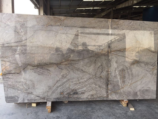 Grey Silver Marble