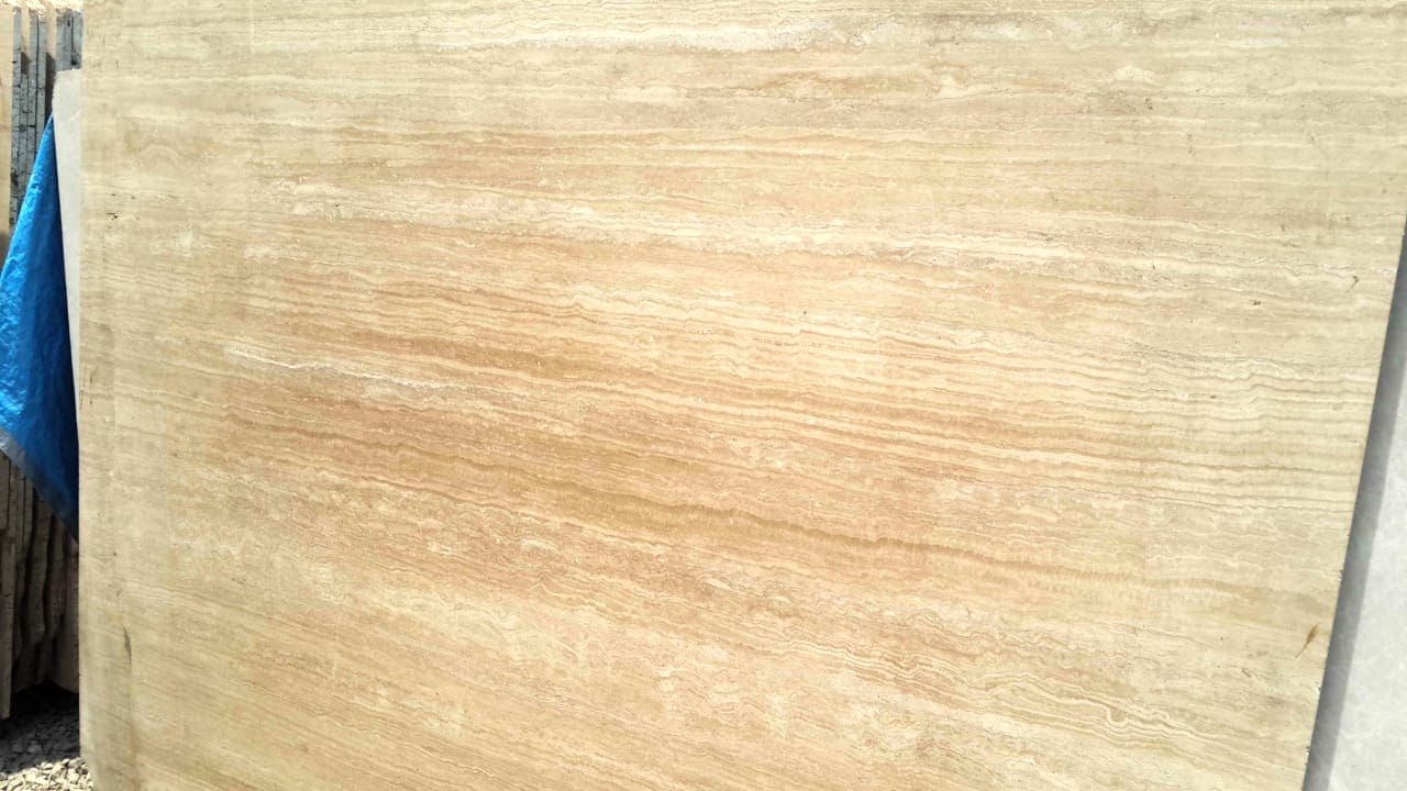 Teak Travatino Marble