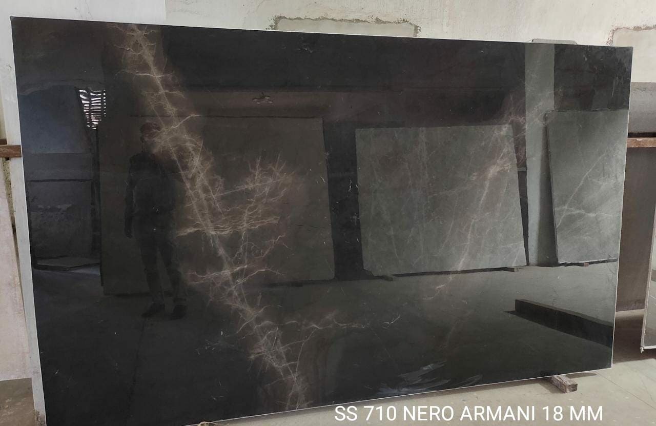 Nero Armani Marble Rynestone