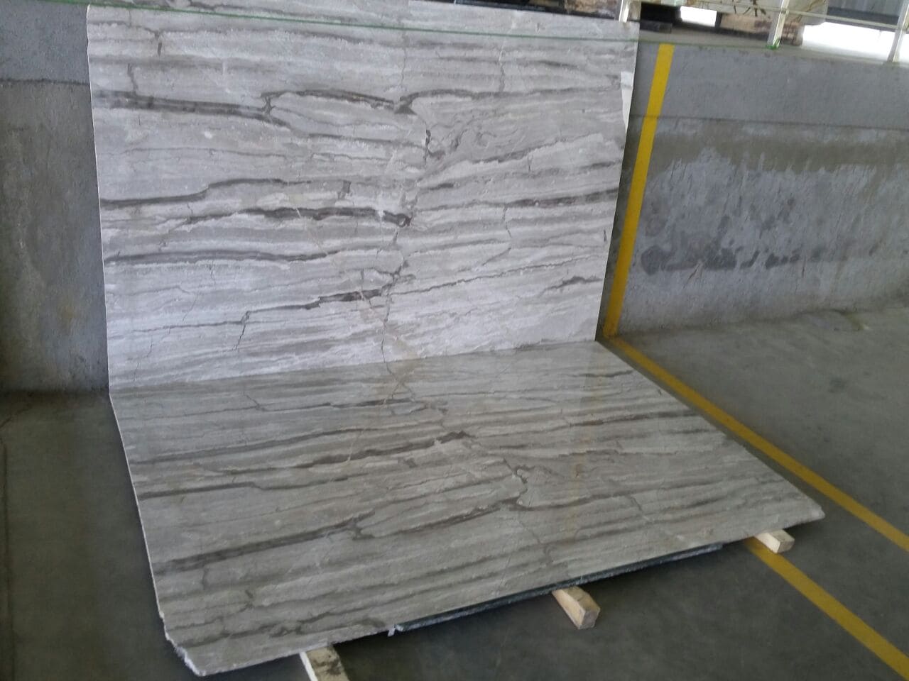 Wooden Grey Marble