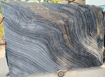 Textured Blue Wave Marble